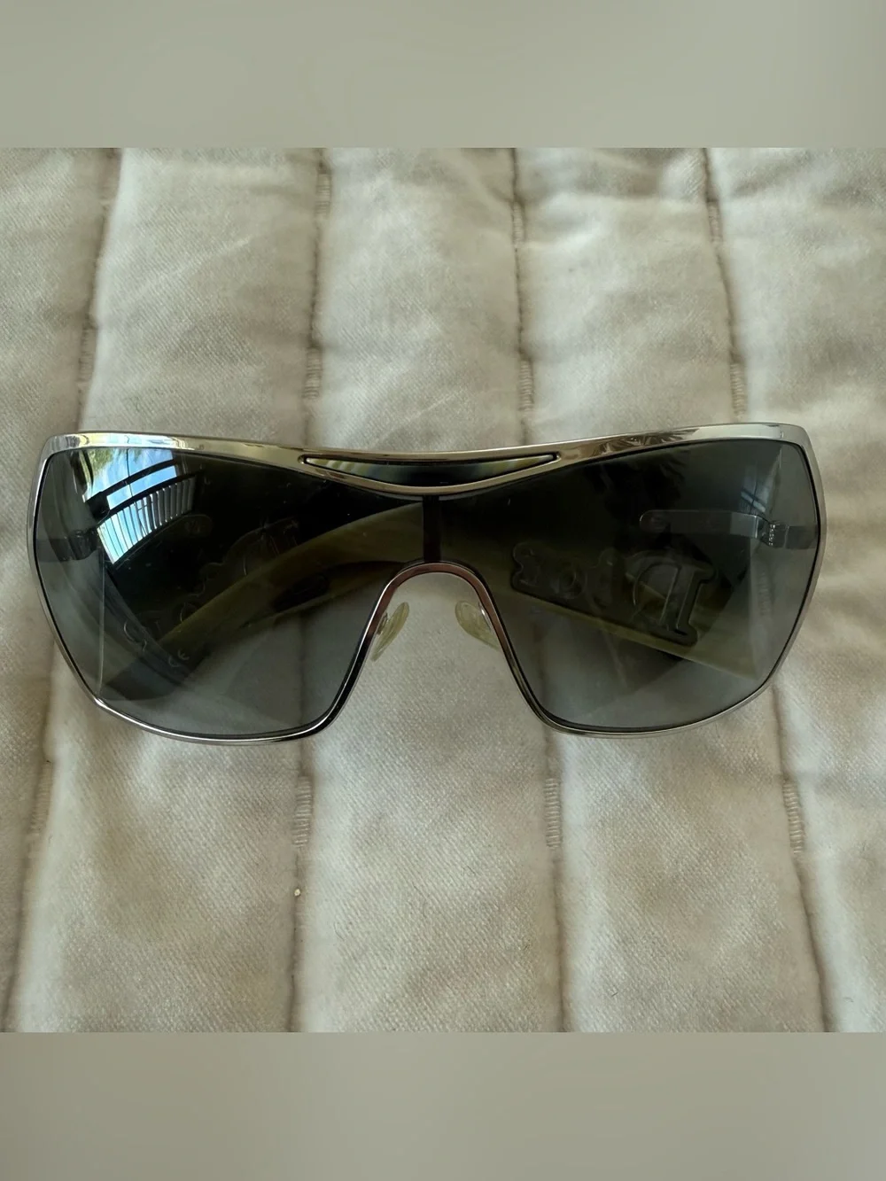 Y2K RARE ARCHIVE Dior GAUCHO 2 Large Wrap Galliano shield unisex sunglasses